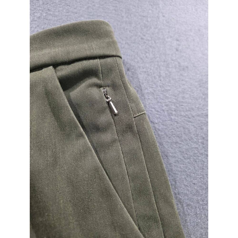 Lululemon ABC Slim Fit Ripstop Pants Mens Olive Green Army Trousers 32 A008934 - Picture 7 of 16